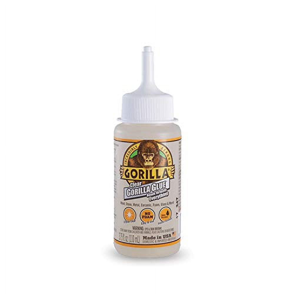 Gorilla Clear Glue - 3.75 fl oz - 1 Each - Clear | Bundle of 2 Each