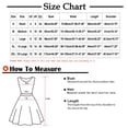 thumbnail image 3 of Azrian Womens Plus Size Clearance,Women's Summer New Temperament Elegant V-neck Solid Color Vacation Dresses on Sales, 3 of 6