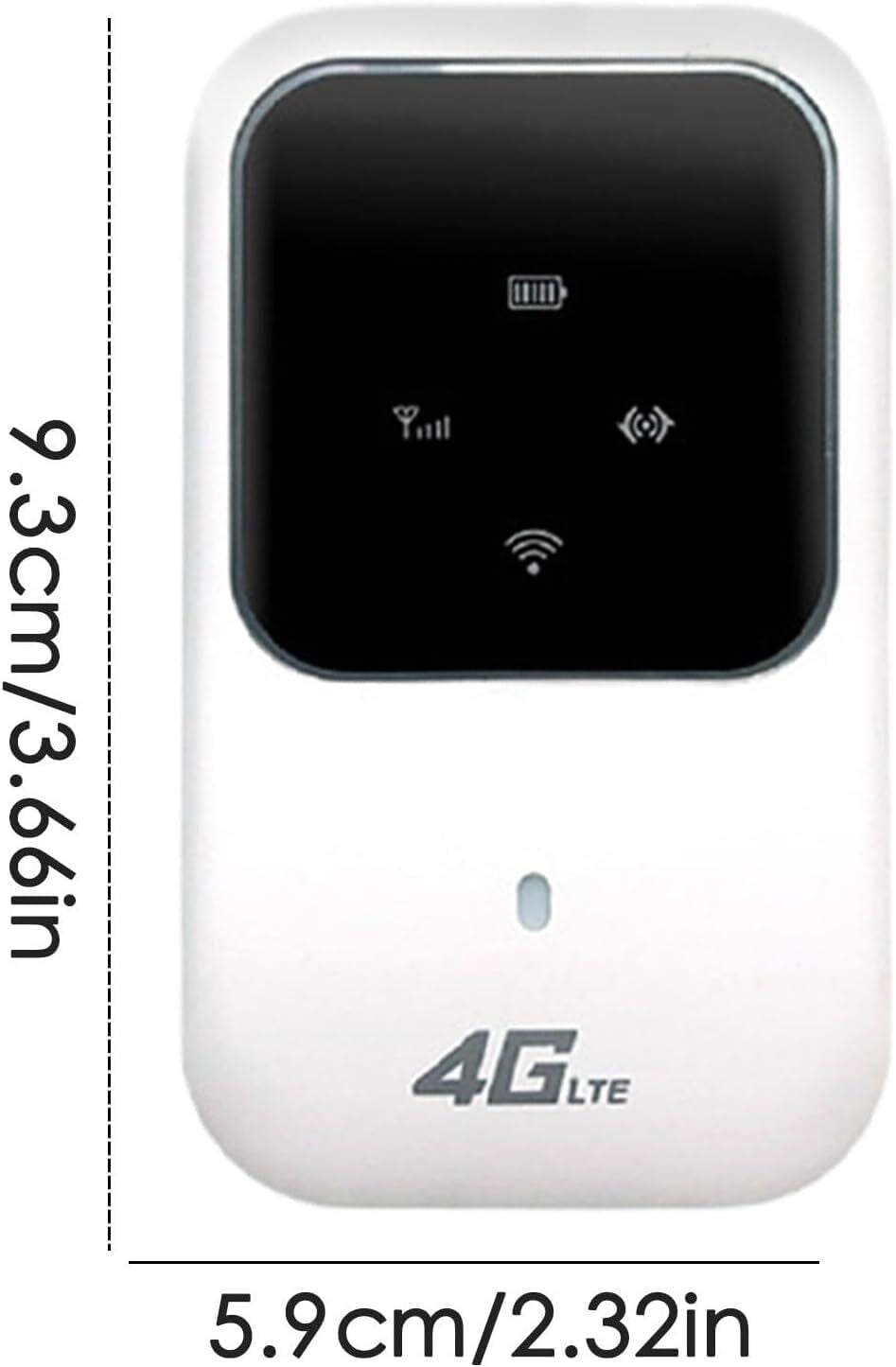 Portable WiFi Hotspot Pro, 2025 Portable WiFi Internet,Portable WiFi Hotspot,Portable WiFi Router (2 Pcs)