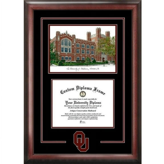 Oklahoma Sooners 8.5" x 11" Spirit Graduate Diploma Frame