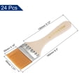 thumbnail image 2 of Uxcell 24Pcs 6" Paint Brush 1.8" Width Soft Nylon Bristle with Wood Handle for Wall, Cabinets, Fences, 2 of 5