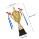thumbnail image 5 of unbranded Trofeo Metálico Dorado Para Premio Deportivo Para Competencia Y Ceremonia, 5 of 7