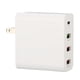 thumbnail image 4 of Cargador de pared WLX A6 USB C 53W 4 puertos de carga USB QC 3,0 PD 20W cargador de pared rápido para IPhone tableta auricular 100-240V enchufe estadounidense, 4 of 5