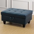 thumbnail image 4 of Lifestyle Furniture Lemonda Left-Facing Sectional & Ottoman in Forest Green, 4 of 9