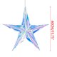 thumbnail image 5 of Corona Navideña Decorativa para Ventana de Centro Comercial, Simulación de Flores Navideñas, Corona Navideña, Decoración Del Hogar, Estrella de Cinco Puntas, 5 of 6