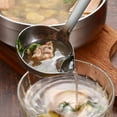 thumbnail image 2 of Stainless Steel Ladle with Comfortable Grip Soup Ladles with Long Handle Spooner, 2 of 12
