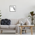 thumbnail image 2 of Stupell Industries Florida State Typography Cities Graphic Art Black Framed Art Print Wall Art, Design by The Saturday Evening Post, 2 of 7