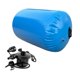 thumbnail image 4 of Colchoneta inflable para gimnasia con rodillo de aire, para ejercicios de salto con resorte hacia atrás, con bomba portátil de PVC. Ideal para gimnasi Azul 07x09 m, 4 of 9
