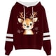 thumbnail image 1 of WILLBEST Sudadera Oversize para Mujer con Estampado Navideño Informal y Cordón Ajustable Chica​​, 1 of 3