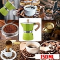 thumbnail image 3 of Bewildely Máquina de café clásica para un café fuerte de gran sabor Taza de café de estilo italiano clásico Juegos de servir café y té 150ml Bewildely HA026517-01, 3 of 6