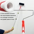 thumbnail image 5 of 9-Inch Drywall Putty Roller Set with Roller Frame and Roller Cover, Heavy-Duty Texture Roller for Wall Putty Application, 5 of 8