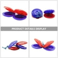 thumbnail image 3 of HLONK 6 Pcs Roulettes en Plastique Percussion Musique Rouge Enfant, 3 of 6