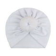 thumbnail image 4 of Yesbay Toddler Infant Baby Autumn Winter Warm Knot Beanie Cap Head Wrap Photo Prop,Beanie, 4 of 7