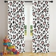 thumbnail image 5 of Blackout Kids Curtains,Pink and Black Of Leopard Print Childrens Insulated Curtains Set Of 2,Bedroom Essentials,Toddler Room Decor 42"x84", 5 of 5