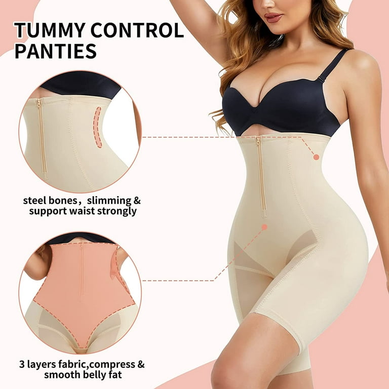 Gotoly High Waist Butt Lifter Shapewear for Womens Tummy Control