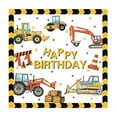 thumbnail image 2 of 24PCs Excavator Napkins, 6.5"x6.5" Decorative Napkins for Birthday Christmas Party Supplies, 2 of 4