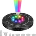 thumbnail image 1 of Solar Fountain Solar Fountain Water Fountain LED / Water Pump - WELLNGS, 1 of 5