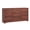 Red walnut, variant on Dresser for Bedroom,59'' Wide Chest of Drawers with 9 Drawer, Large Storage Tower Unit with Wave Pattern Design, Wooden TV Stand Storage Dresser for Bedroom, Living Room, Hallway