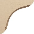 thumbnail image 3 of 12"W x 24"D x 24"H Classic Olympic Rough Cedar Woodgrain TimberThane Corbel, Primed Tan, 3 of 6