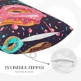 thumbnail image 5 of Daiia Donuts1 Bedding Waterproof Pillow Protector Zippered Queen – Bed Bug Proof Pillow Encasement-14"x20", 5 of 9
