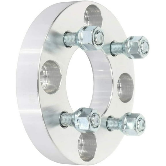 4x108 Wheel Spacer 1" Inch Thick Compatible with Ford Mustang Fiesta Focus Cougar Cars Grade 12.9 Studs One Piece