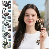 Stray Kids Stand-alone Sticker Small Card, Standee Stickers, Small Cards, and Lanyard Sets Are Ideal Gifts for Fans