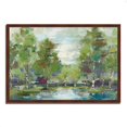thumbnail image 7 of Tangletown Fine Art ''Forest at Dawn Crop' Painting Print on Canvas, 7 of 7