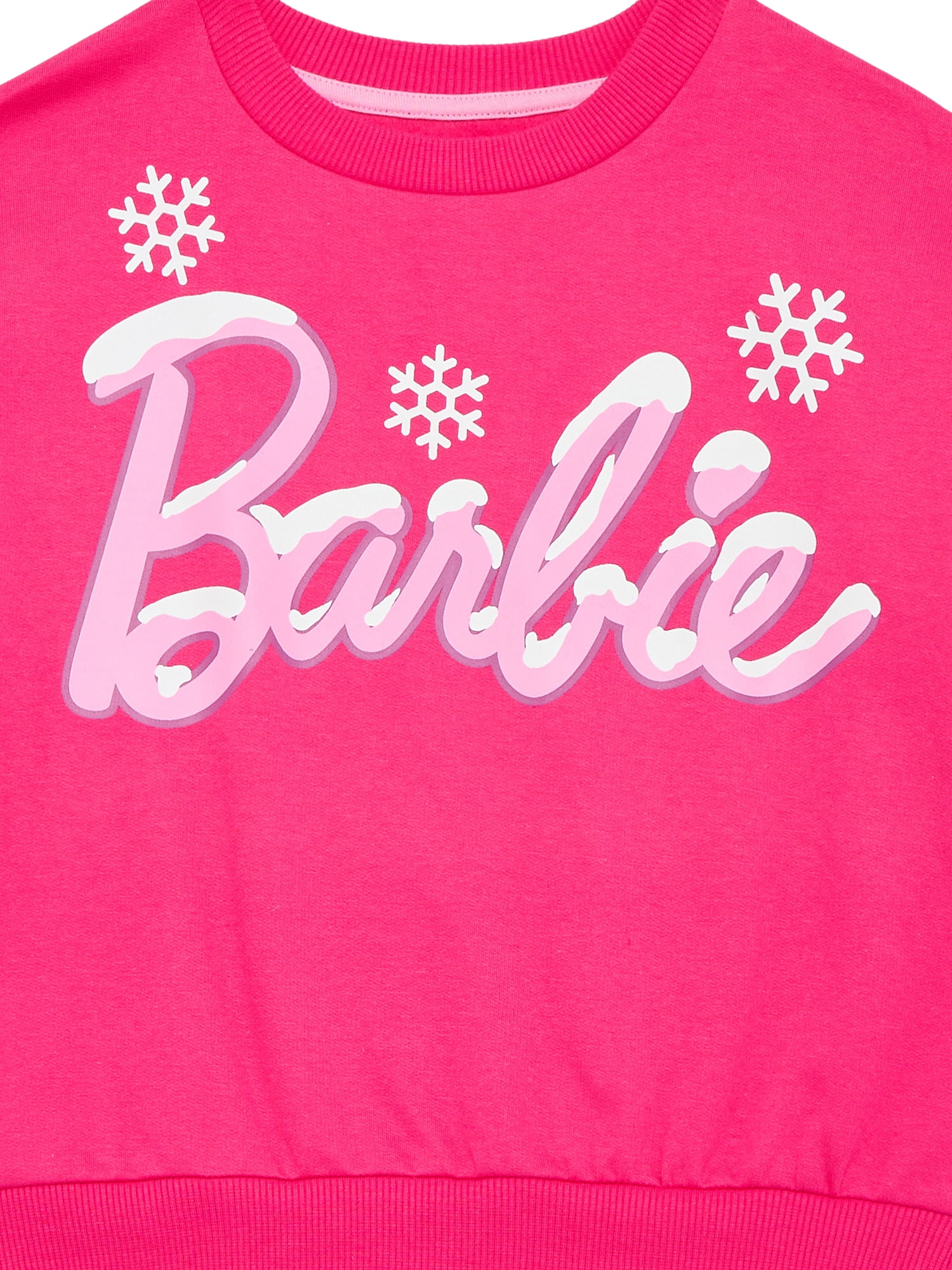 Barbie Toddler Girls Graphic Sweatshirt with Long Sleeves, Sizes 12M-5T