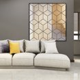 thumbnail image 3 of Yeacher Wall Decals Wall Sticker Diamond Cubic Mirror Reflective Design DIY Family Wall Art Sticker Decor Decoration, 3 of 8