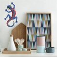 thumbnail image 2 of Matsuzay 2x mano de obra exquisita y decoración única de Gecko de pared aspecto agradable y estructura sólida de Metal Decoración del hogar, 2 of 6