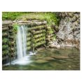 thumbnail image 2 of Fabulous Man made Waterfall - Landscape Canvas Art Print, 2 of 3