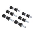 thumbnail image 1 of Cart Rear Leaf Spring Bushing Kit, High Grade Polyurethane Material with Metal Sleeve Kits for EZGO TXT Medalist 1994-Up, 6 Springs, 12 Bushing Kits, 4 Arm Bolts, 4 Lock Nuts, 2, 1 of 7