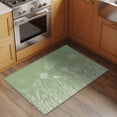 thumbnail image 2 of Sage Green Wildflowers Entryway Rug 2'x3'&nbsp; Non Slip Front Door Mats, Modern Floral Butterfly Plant Entrance Rugs Indoor Outdoor Carpet, Washable Floor Mats Small Area Rug for Bedroom Kitchen, 2 of 8