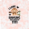 thumbnail image 4 of Inktastic Monkey I Love Hanging out with My Titi Boys or Girls Toddler T-Shirt, 4 of 5