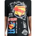 thumbnail image 4 of Superman Men's and Big Men's Panels Graphic Tee with Short Sleeves, Sizes S-3XL, 4 of 5
