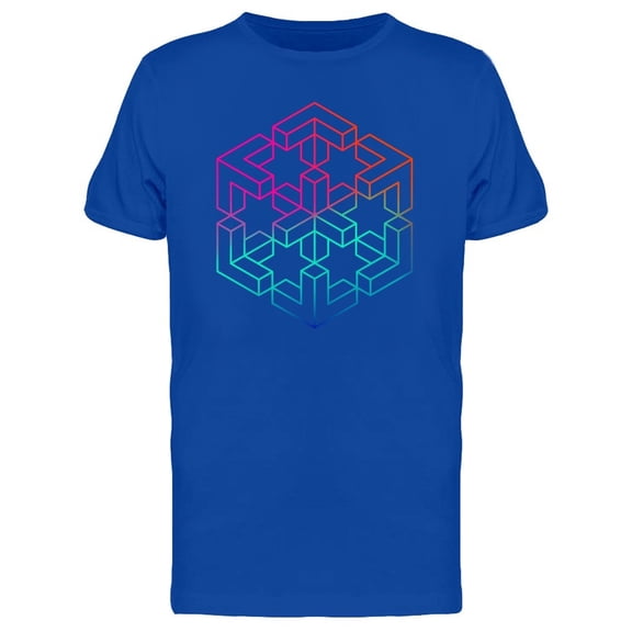 Impossible Cube Gradient Color Tee Men's -Image by Shutterstock