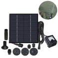 thumbnail image 2 of 1.4 W Birdbath Fountain, Solar Power Water Pump Panel Kit_Perfect Gift, 2 of 5