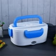 thumbnail image 4 of Clearance Items,npkgvia Lunch Box,Food Containers,Adult Electric Lunch Box 40W Fast Heating Portable Food Heater For Car/truck/travel 1 Plastic Container 1.5L Heated Lunc,Lunch Containers,Blue, 4 of 6
