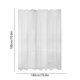 thumbnail image 3 of Clear Colorful PEVA Shower Curtain Liner | Waterproof EVA 8 Gauge | Frosted Transparent, Weighted Magnets, Rustproof Grommets | 72x72 in | Bathroom Privacy, Easy Clean, Durable | 1 Pack, 3 of 6