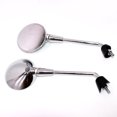 thumbnail image 2 of tssuouriy Silver Stylish Motorcycle Side Mirrors Durable And Versatile Motorcycle Rear View Rearview Mirrors, 2 of 6