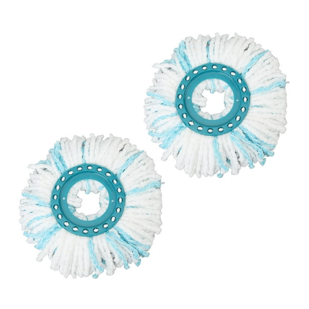 Gire la Cabeza de Reemplazo de la Trapeación, Limpio Con la Cava de Micro Cavernas 2 PCS Para Twist Mop