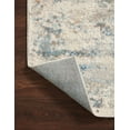 thumbnail image 6 of Loloi Estelle Collection EST-03 Ivory / Ocean Abstract Area Rug 18" x 18" Sample, 6 of 7