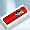 thumbnail image 5 of JingChun Electronic Lighter, USB Rechargeable Lighter Touch Ignition Cycle Charging Lighter,Windproof Plasma Lighter, LED Battery Indicator Flameless Lighter Boyfriends Father Gift, 5 of 6