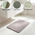 thumbnail image 5 of Fmxomd Bath Mat, Super Soft Absorbent Bathroom Rug Non Slip, Quick Dry, Machine Washable Floor Carpet for Tub Shower, Home Decor Accessories, 24x16, 5 of 6