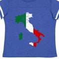 thumbnail image 4 of Inktastic Italian Map Flag Boys or Girls Toddler T-Shirt, 4 of 5