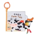 thumbnail image 2 of Tail Cloth Book, Animal Cloth Book Lovely Portable Soft Bright Color  for Home Travel for Baby, 2 of 7