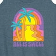 thumbnail image 3 of Instant Message - All Is Swell Sunset - Women's Racerback Tank Top, 3 of 6