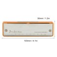 thumbnail image 2 of Blues Harmonica 10 Holes Mouthorgan Bb Key Stainless Steel ABS Resin Wind InstrumentOrange, 2 of 4
