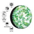thumbnail image 5 of YFYANG 16'' Tire Cover, Green Leaf Doodle Universal Spare Wheel Covers, Dust-Proof, Water-Proof, Sun-Proof and Corrosion-Proof, 5 of 9