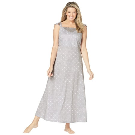 

Dreams & Co. Women s Plus Size Long Supportive Gown